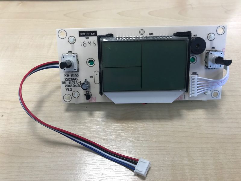 Ovldac deska pro automatick zavaovac hrnec s LCD DO42324PC